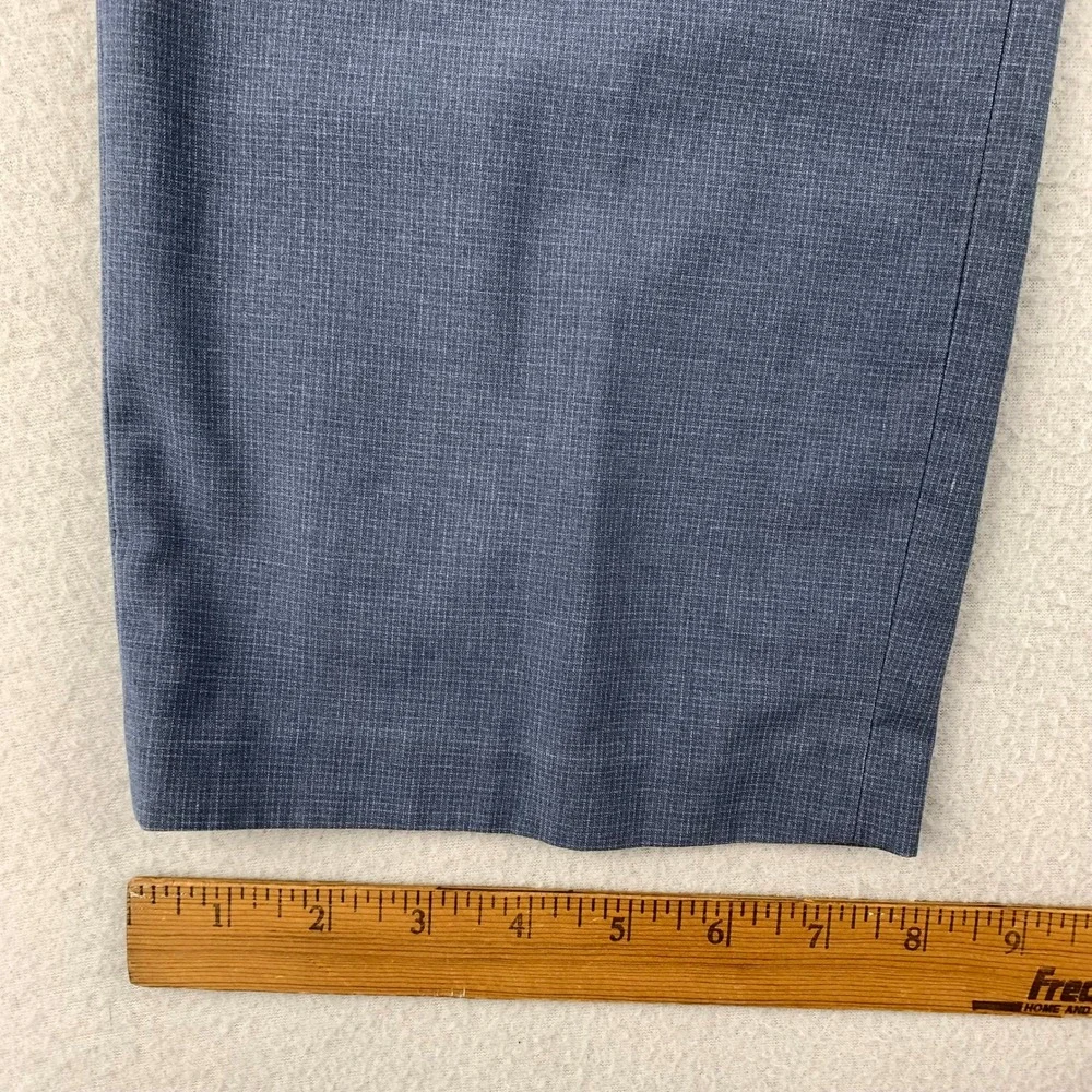 INC Dress Pants Pants Men 32x30 Blue‎ Navy Flat Front Chinos Workwear Business